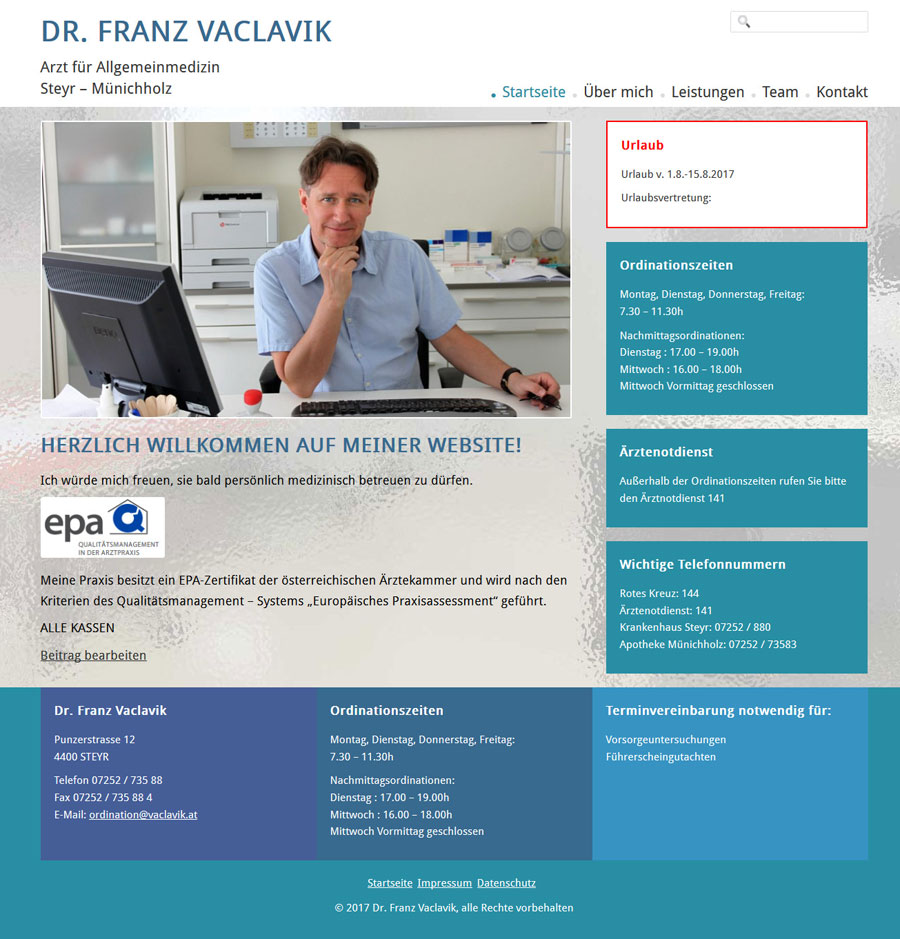 Dr. Franz Vaclavik